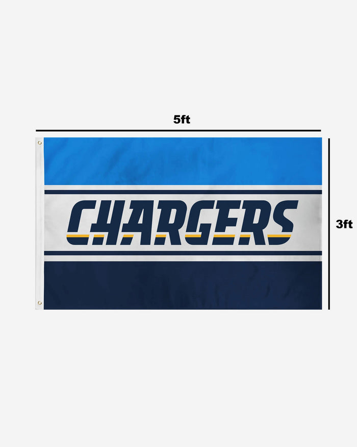 Los Angeles Chargers Original Horizontal Flag FOCO - FOCO.com