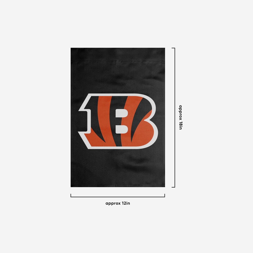 Cincinnati Bengals Solid Garden Flag Foco 0242