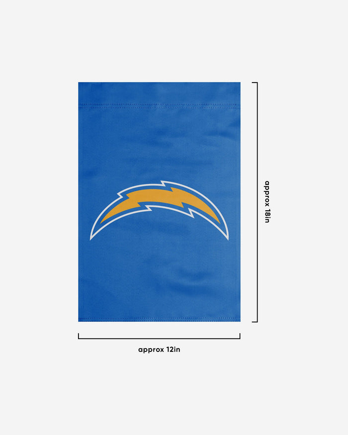 Los Angeles Chargers Solid Garden Flag FOCO - FOCO.com