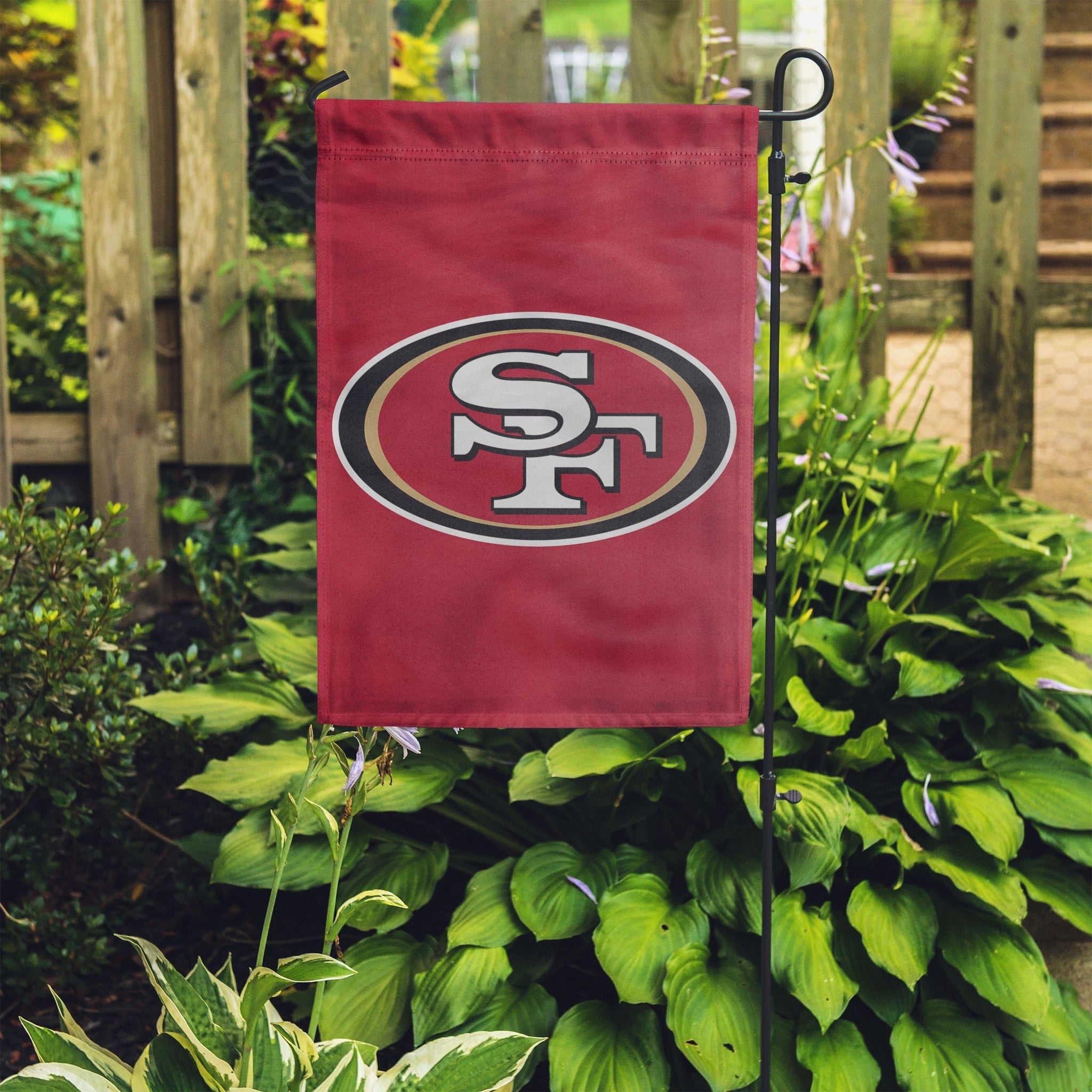 : FOCO San Francisco 49ers NFL Americana Garden Flag