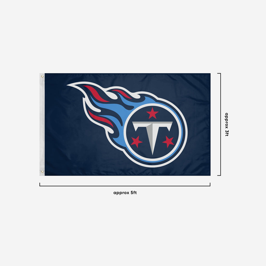 Tennessee Titans Solid Horizontal Flag FOCO