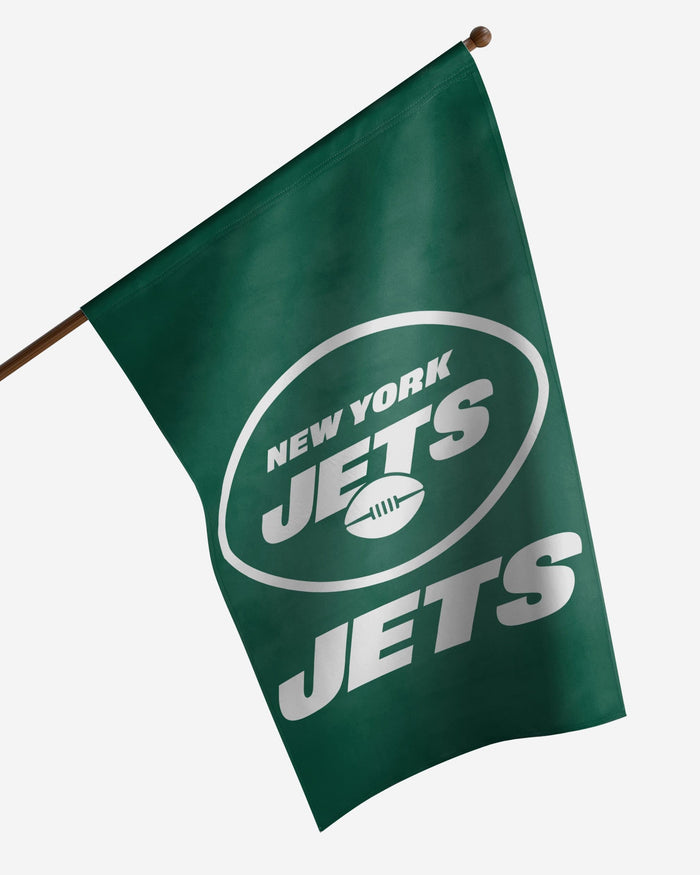 New York Jets Solid Vertical Flag FOCO - FOCO.com