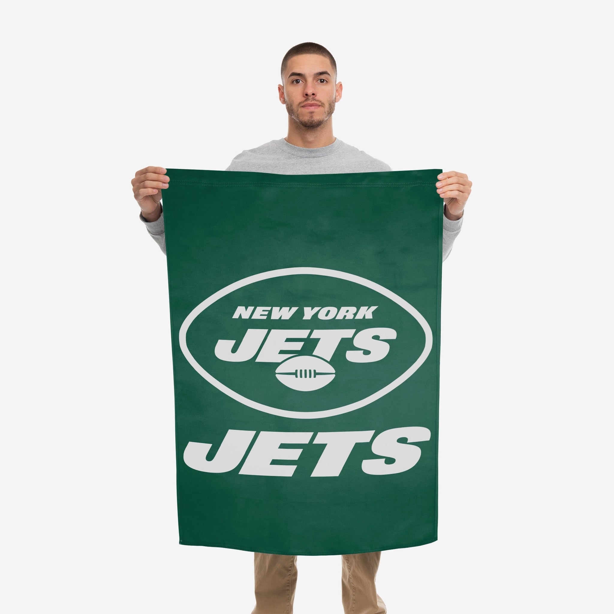 FOCO New York Jets NFL Helmet Vertical Flag