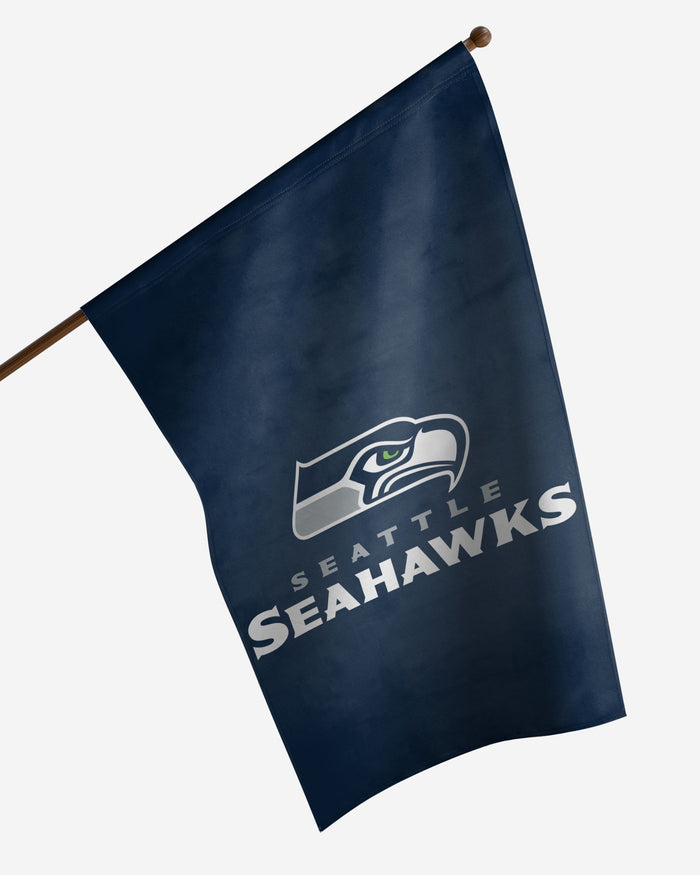 Seattle Seahawks Solid Vertical Flag FOCO - FOCO.com