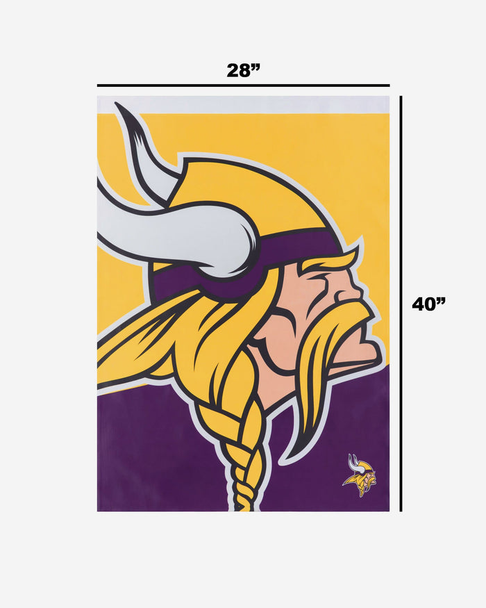 Minnesota Vikings Vertical Flag FOCO - FOCO.com