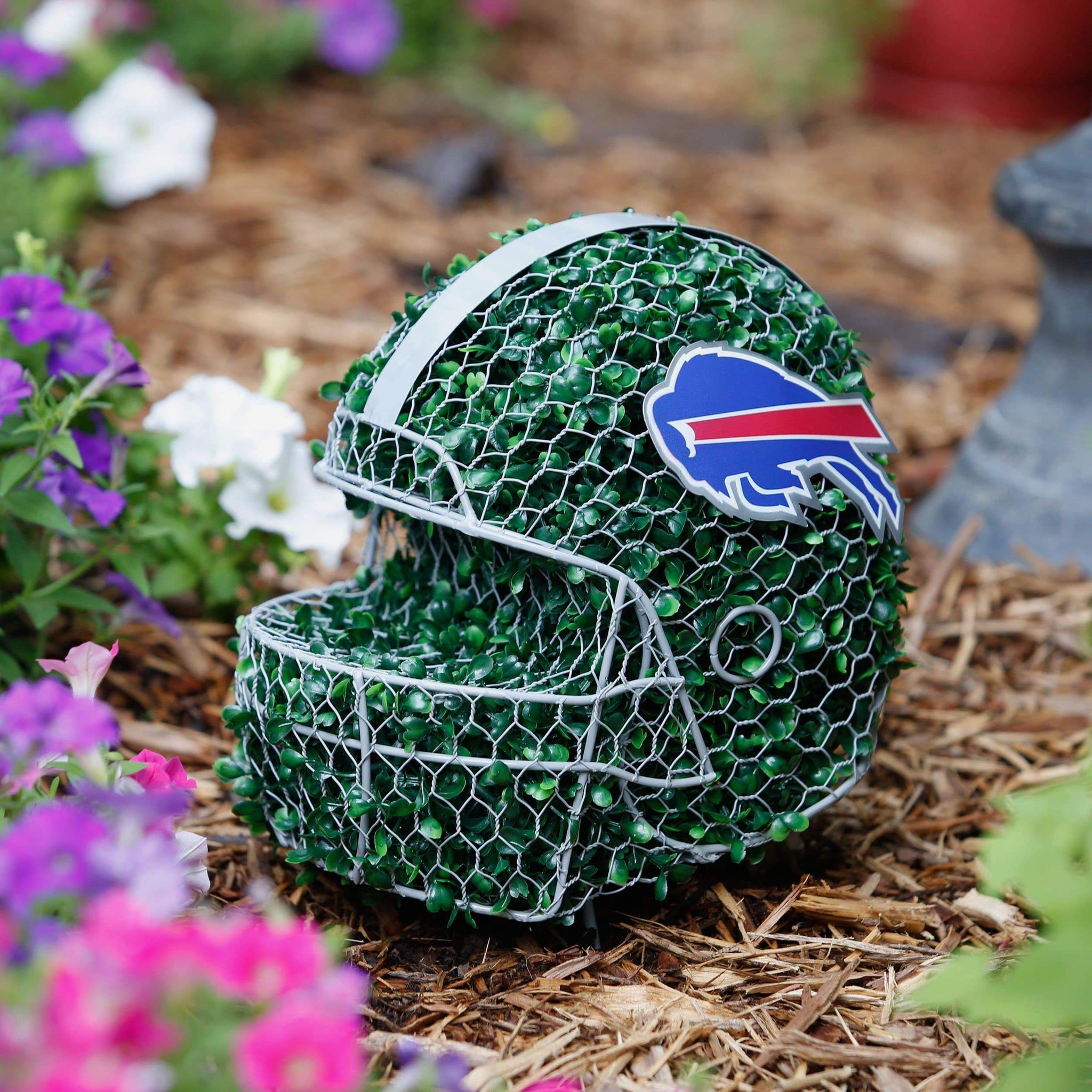 Bills Swarovski Crystal Mini Helmet