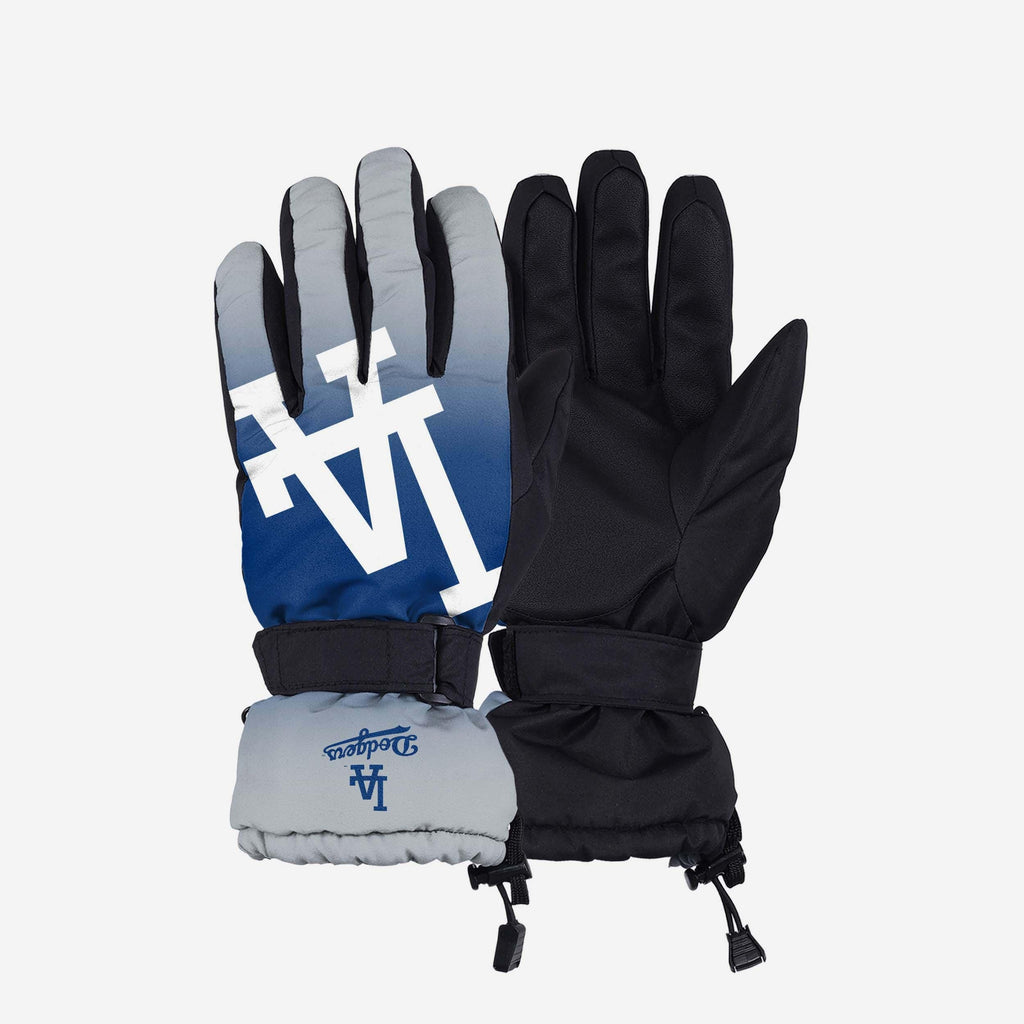 Los Angeles Dodgers Big Logo Insulated Gloves FOCO S/M - FOCO.com