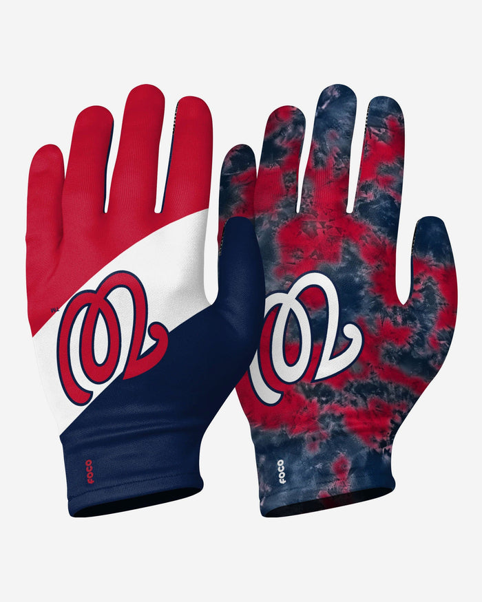 FOCO Atlanta Braves Cropped Logo Texting Gloves