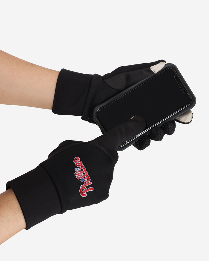 Philadelphia Phillies Wordmark Neoprene Texting Gloves FOCO - FOCO.com