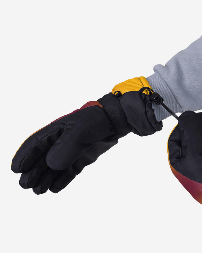 Cleveland Cavaliers Gradient Big Logo Insulated Gloves FOCO - FOCO.com