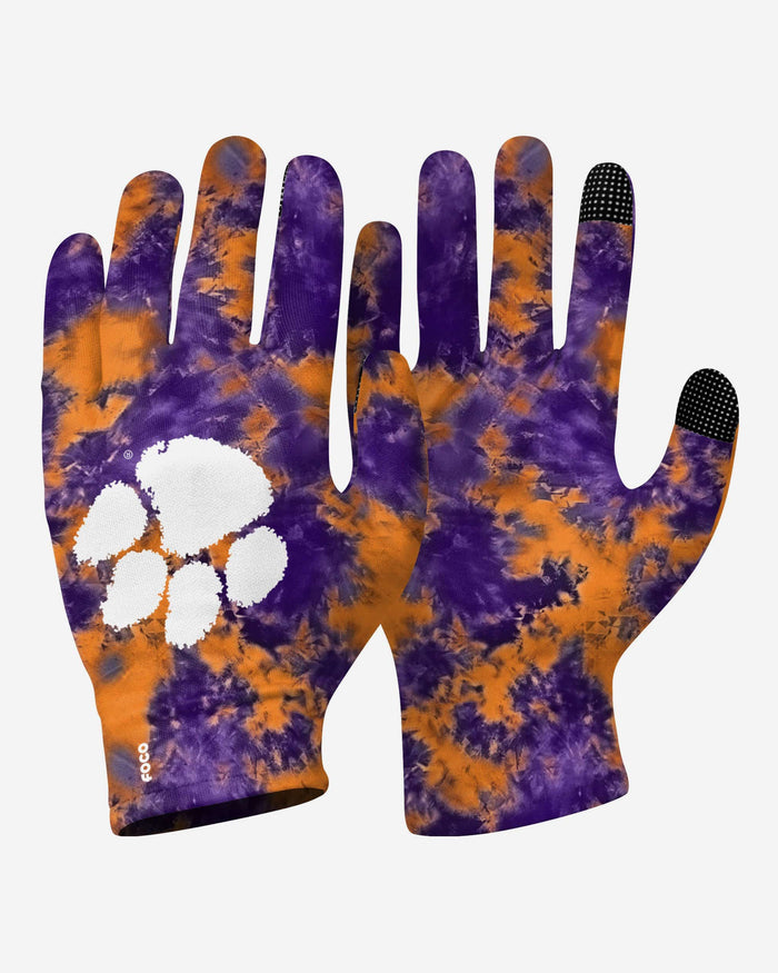 Clemson Tigers 2 Pack Reusable Stretch Gloves FOCO - FOCO.com