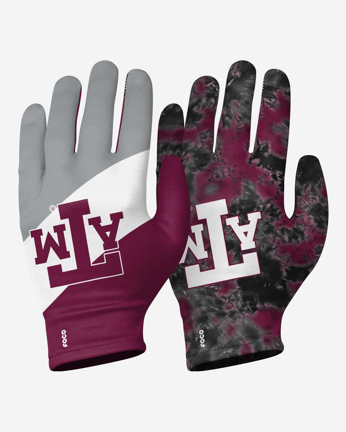 Texas A&M Aggies 2 Pack Reusable Stretch Gloves FOCO S/M - FOCO.com