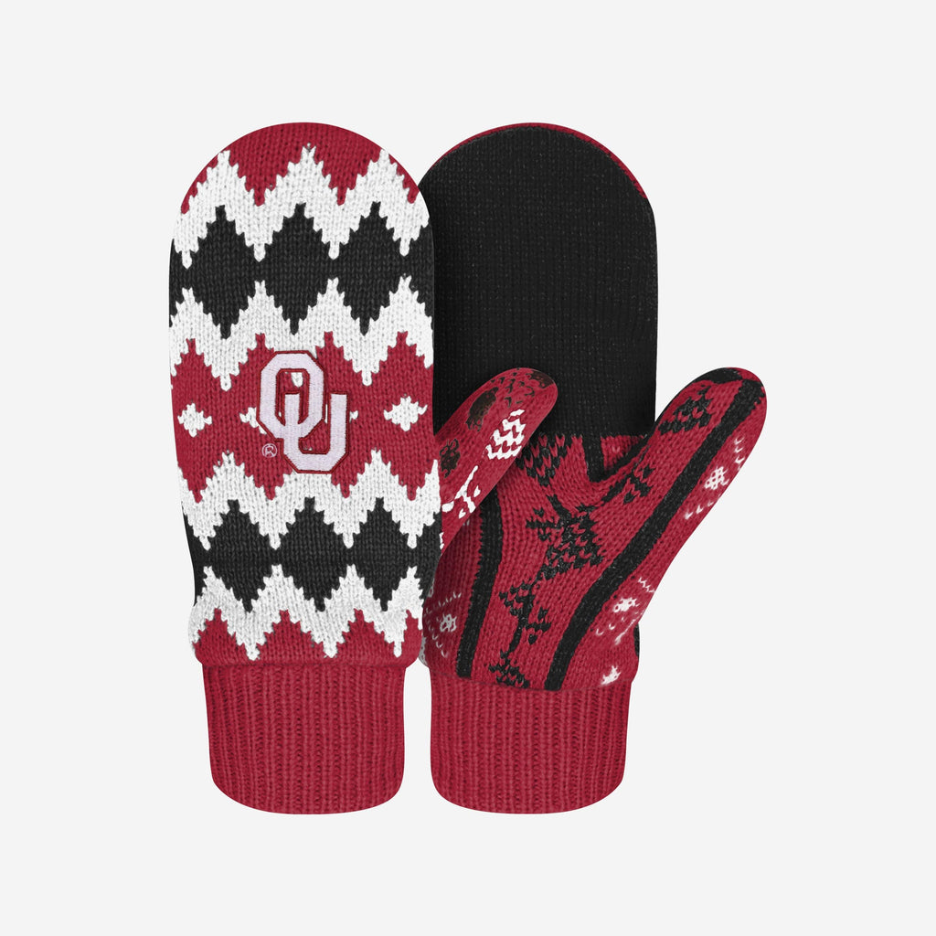 Oklahoma Sooners Mittens FOCO - FOCO.com