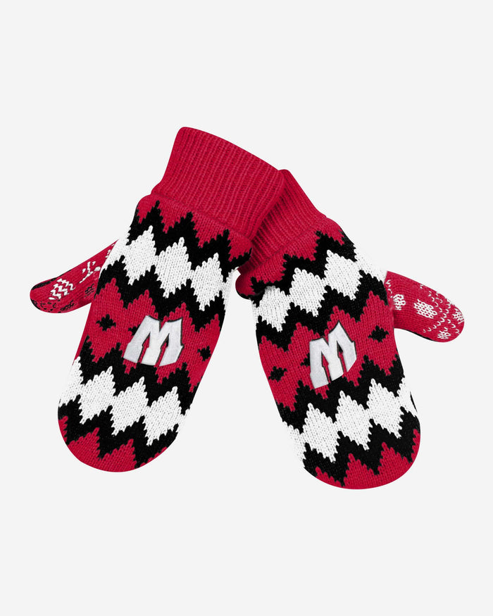 Wisconsin Badgers Mittens FOCO - FOCO.com