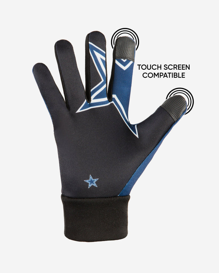 Dallas Cowboys Palm Logo Texting Gloves FOCO - FOCO.com