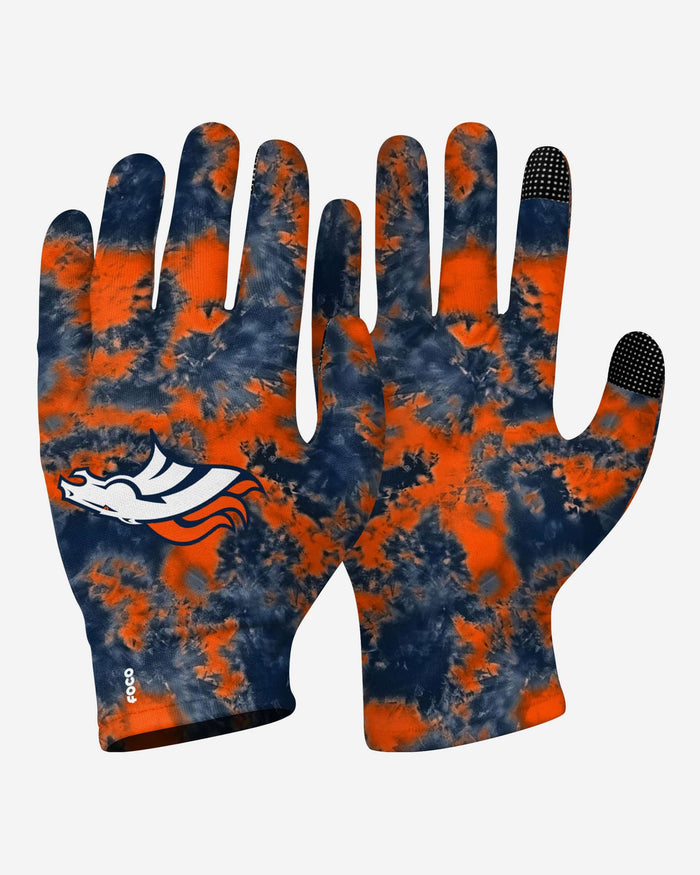 Denver Broncos 2 Pack Reusable Stretch Gloves FOCO - FOCO.com