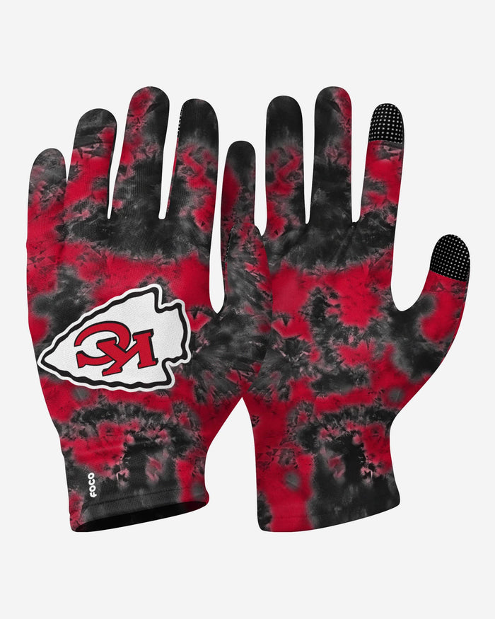 Kansas City Chiefs 2 Pack Reusable Stretch Gloves FOCO