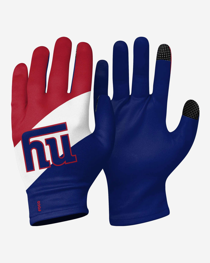 New York Giants 2 Pack Reusable Stretch Gloves FOCO - FOCO.com