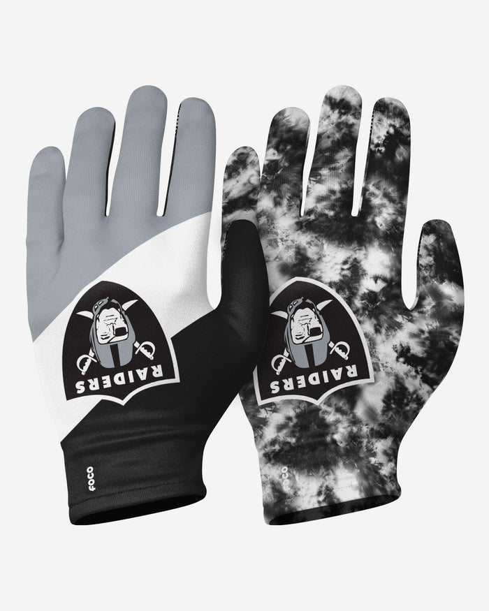 FOCO Las Vegas Raiders Cropped Logo Texting Gloves