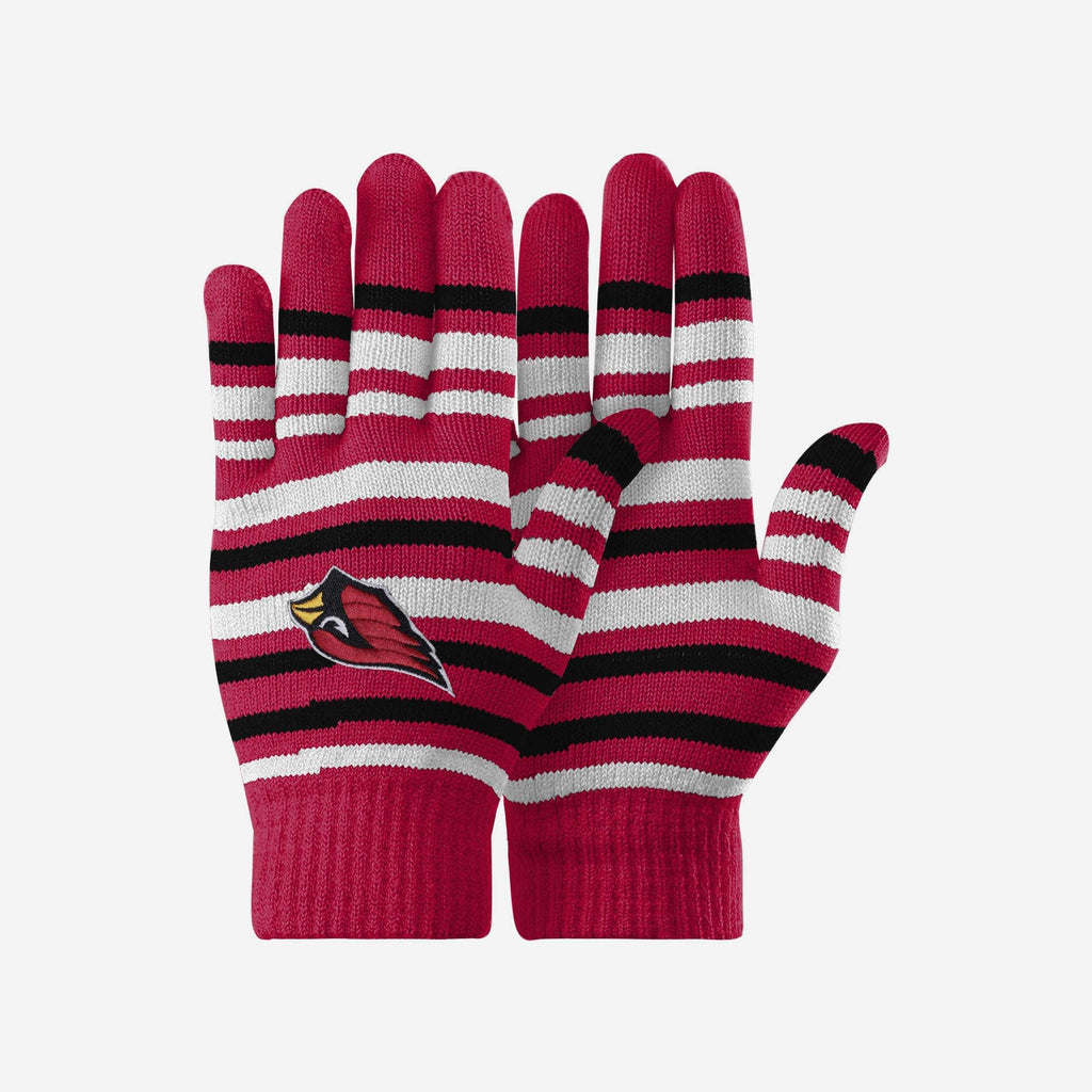 Arizona Cardinals Stripe Finger Stretch Glove FOCO - FOCO.com