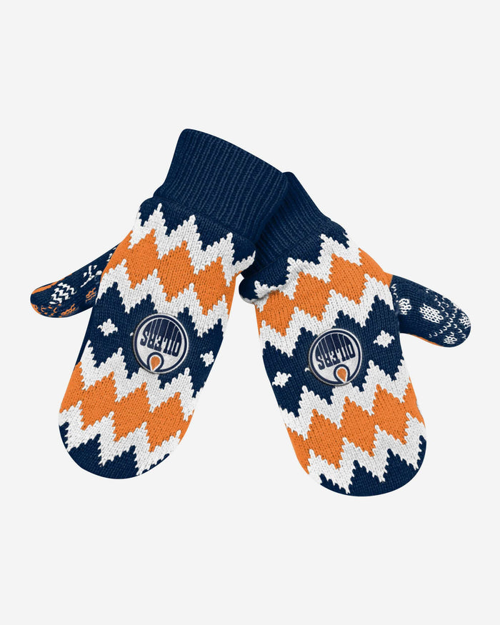 Edmonton Oilers Mittens FOCO - FOCO.com