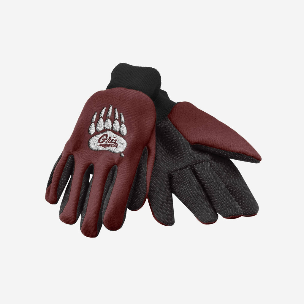 Montana Grizzlies Colored Palm Utility Gloves FOCO - FOCO.com