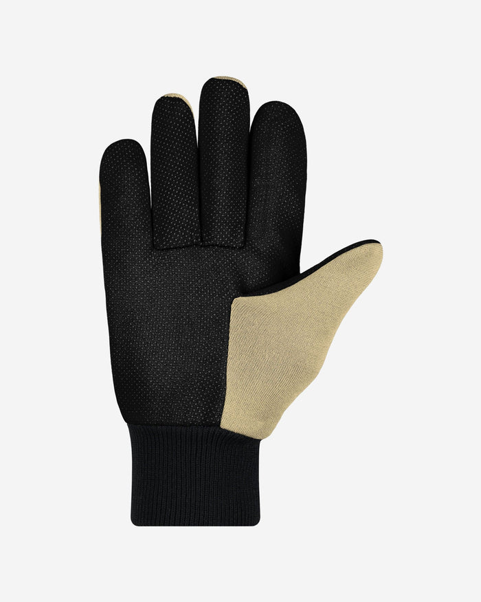 Purdue Boilermakers Colored Palm Utility Gloves FOCO - FOCO.com