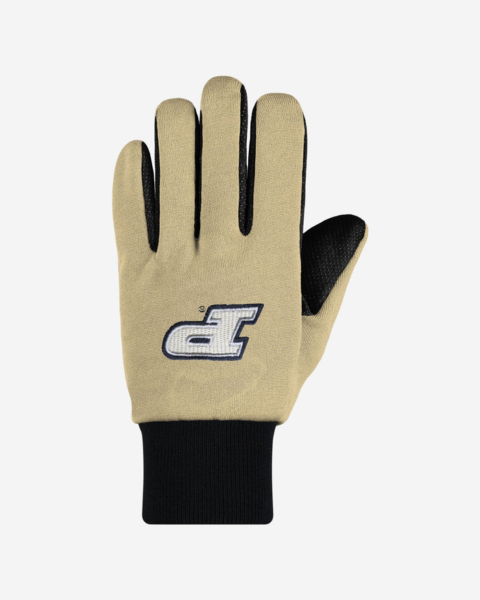 Purdue Boilermakers Colored Palm Utility Gloves FOCO - FOCO.com