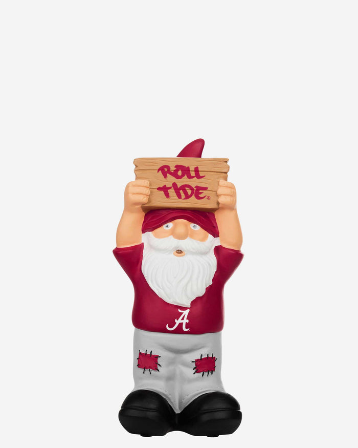 Alabama Crimson Tide Slogan Sign Mini Gnome FOCO - FOCO.com