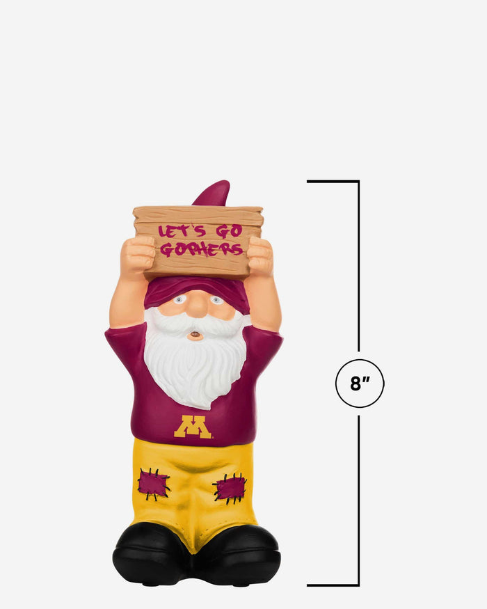 Minnesota Golden Gophers Slogan Sign Mini Gnome FOCO - FOCO.com