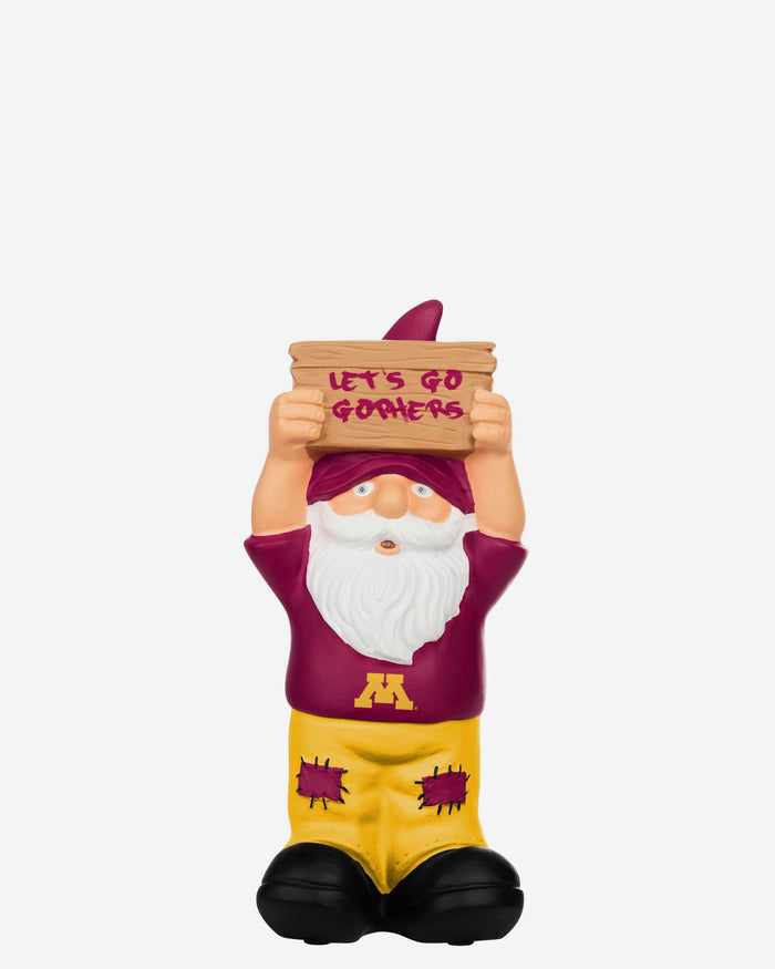 Minnesota Golden Gophers Slogan Sign Mini Gnome FOCO - FOCO.com