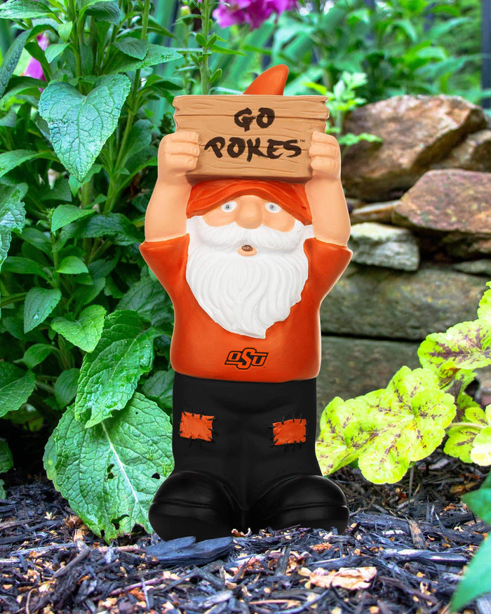 Oklahoma State Cowboys Slogan Sign Mini Gnome FOCO - FOCO.com