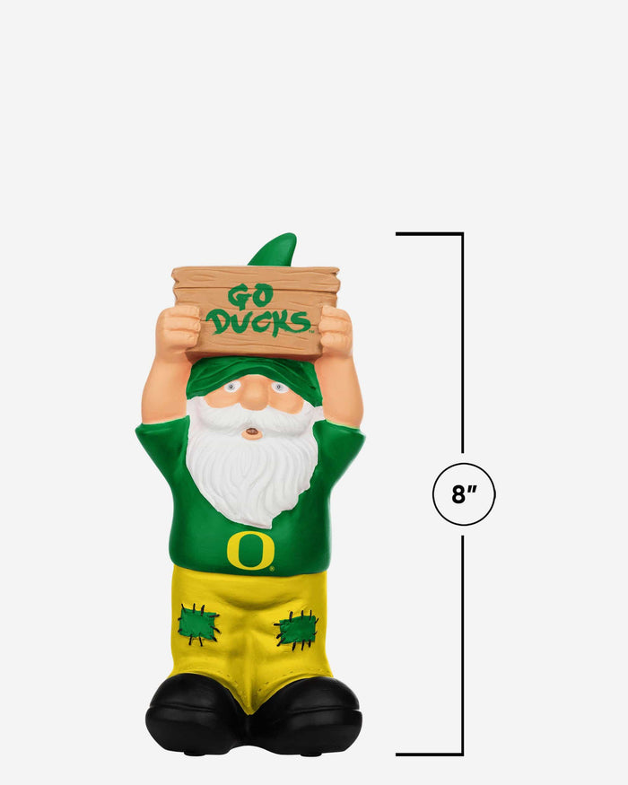 Oregon Ducks Slogan Sign Mini Gnome FOCO - FOCO.com