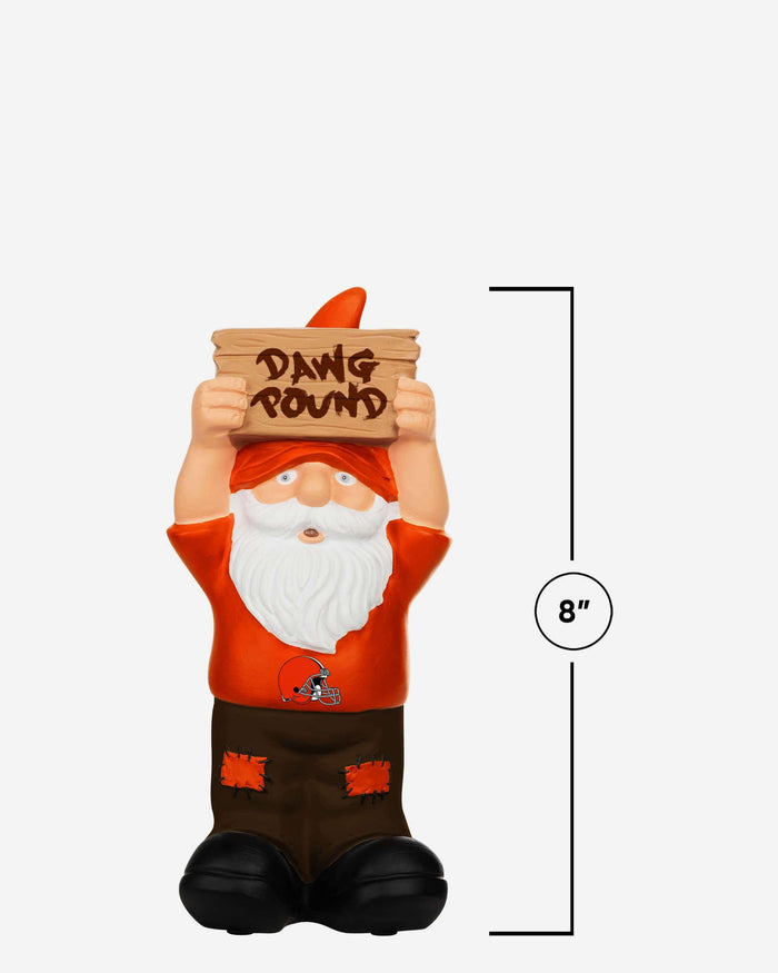 Cleveland Browns Slogan Sign Mini Gnome FOCO