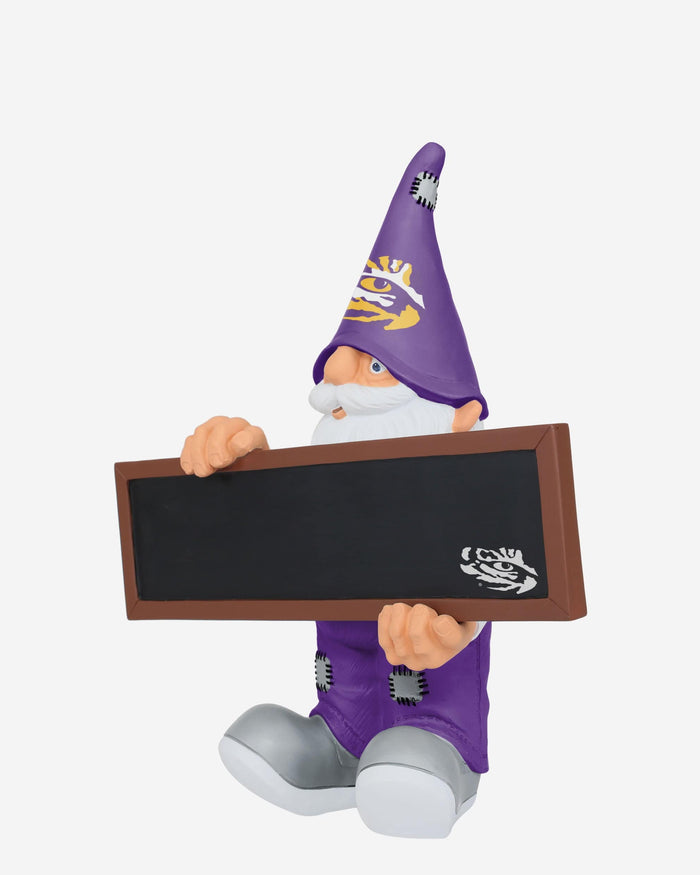 LSU Tigers Chalkboard Sign Gnome FOCO - FOCO.com