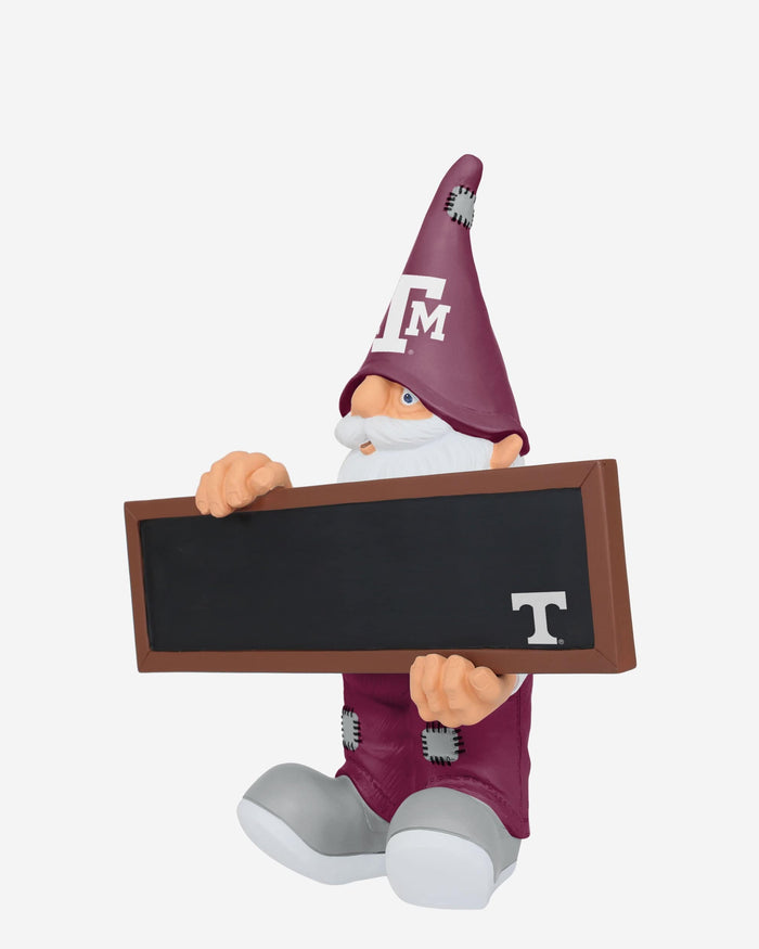 Texas A&M Aggies Chalkboard Sign Gnome FOCO - FOCO.com