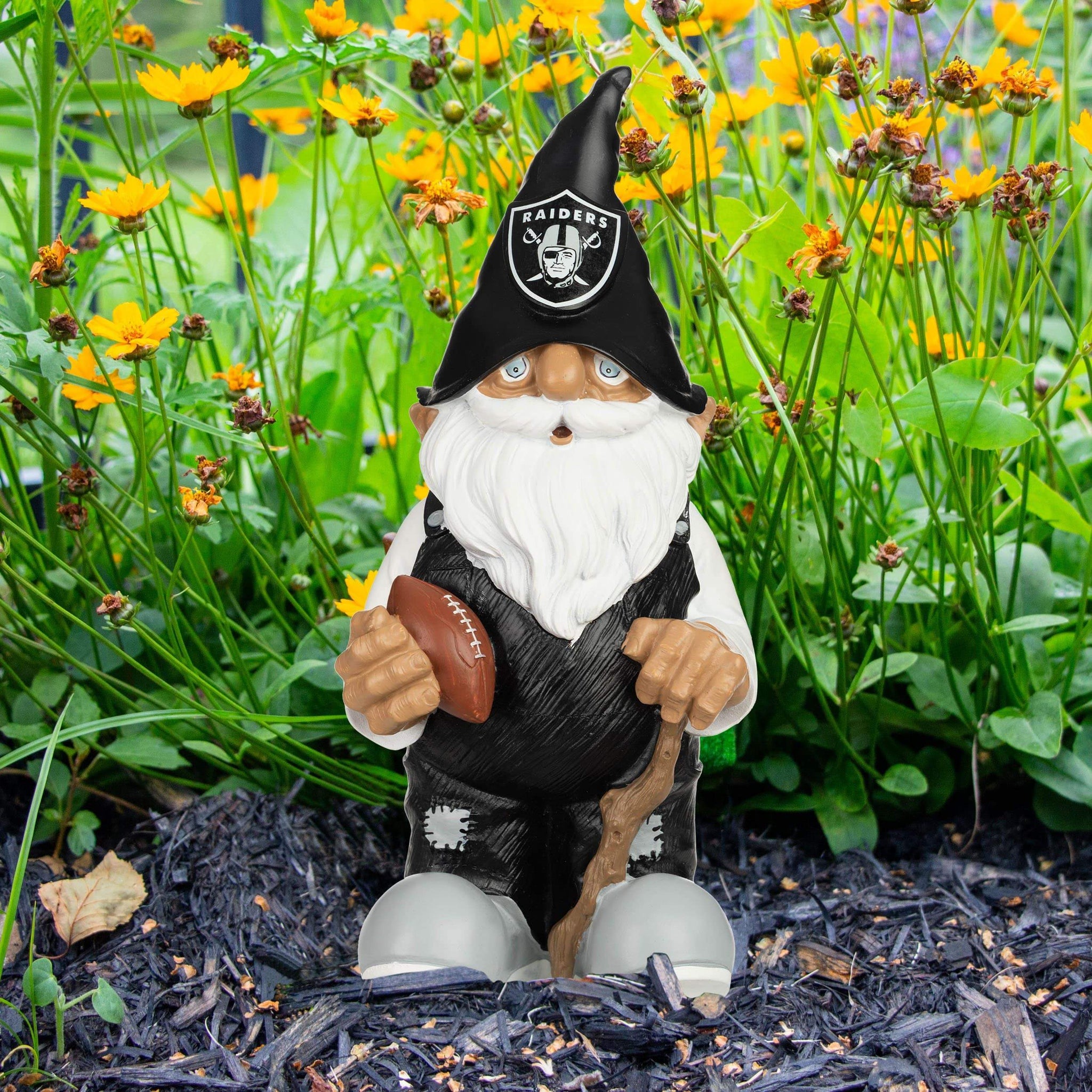 FOCO Las Vegas Raiders NFL Grill Gnome