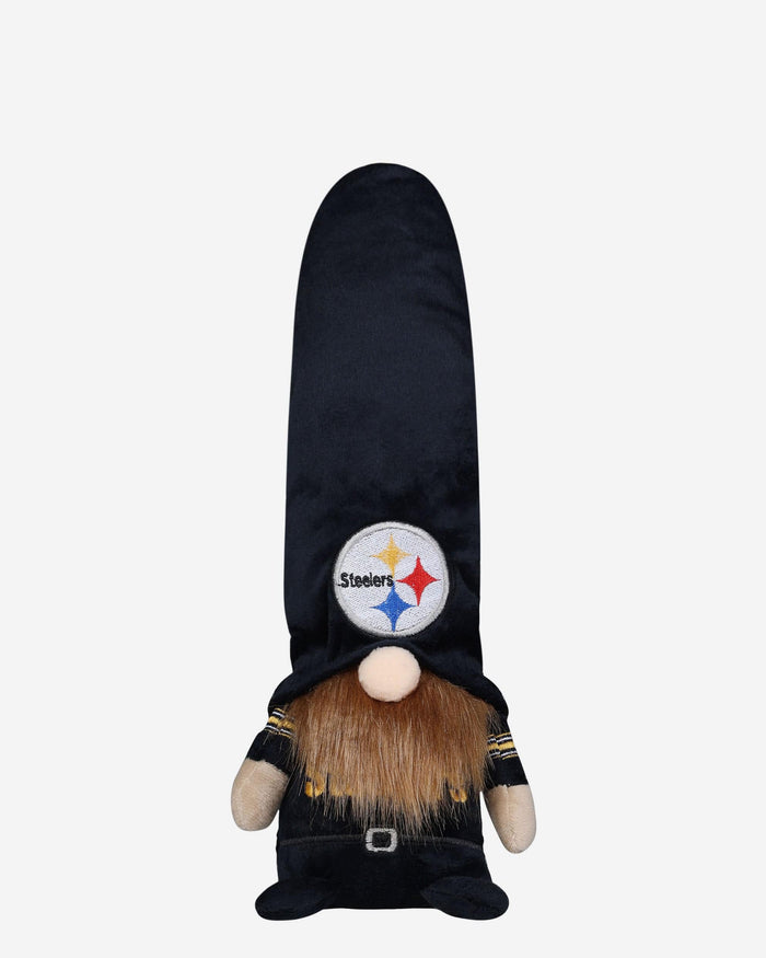 Pittsburgh Steelers Bearded Stocking Cap Plush Gnome FOCO - FOCO.com