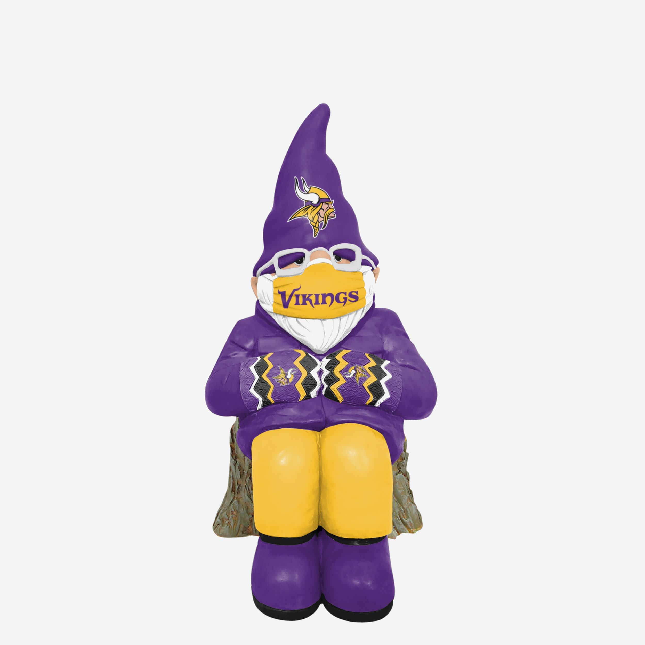 Minnesota Vikings NFL Bundled Up Gnome