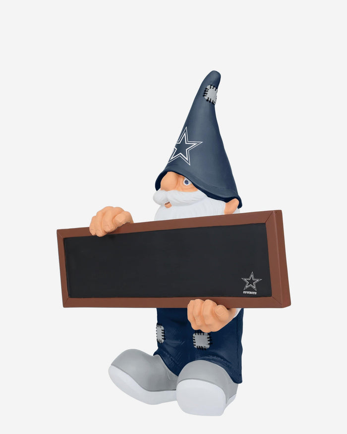 Dallas Cowboys Chalkboard Sign Gnome FOCO - FOCO.com