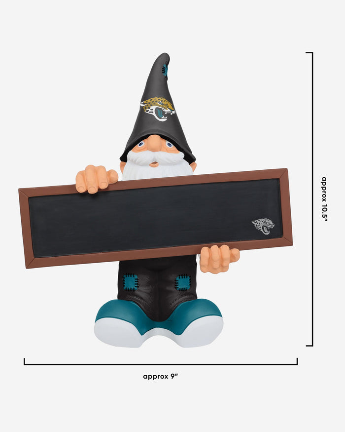 Jacksonville Jaguars Chalkboard Sign Gnome FOCO - FOCO.com