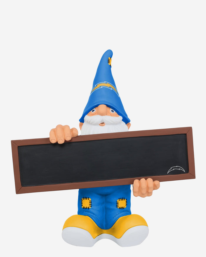 Los Angeles Chargers Chalkboard Sign Gnome FOCO - FOCO.com