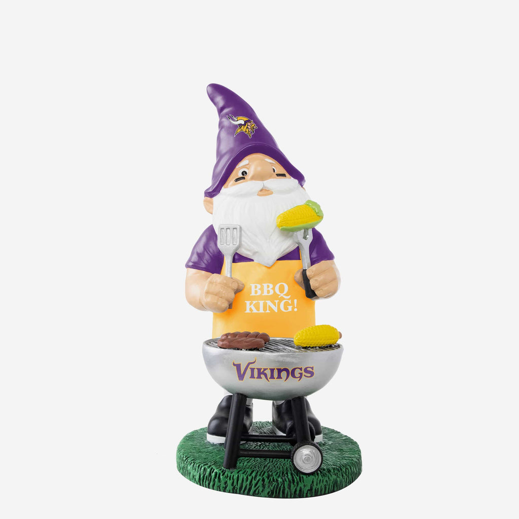 Minnesota Vikings Grill Gnome FOCO - FOCO.com