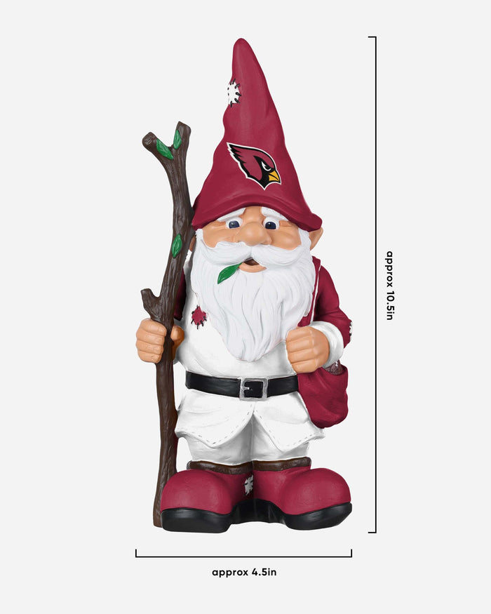 Arizona Cardinals Holding Stick Gnome FOCO - FOCO.com