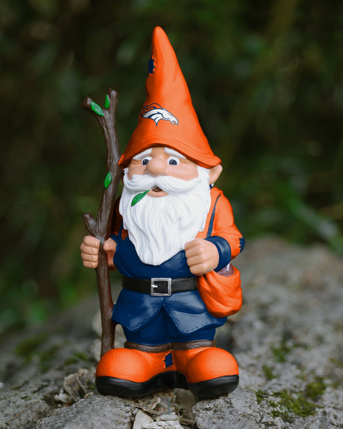 Denver Broncos Holding Stick Gnome FOCO - FOCO.com