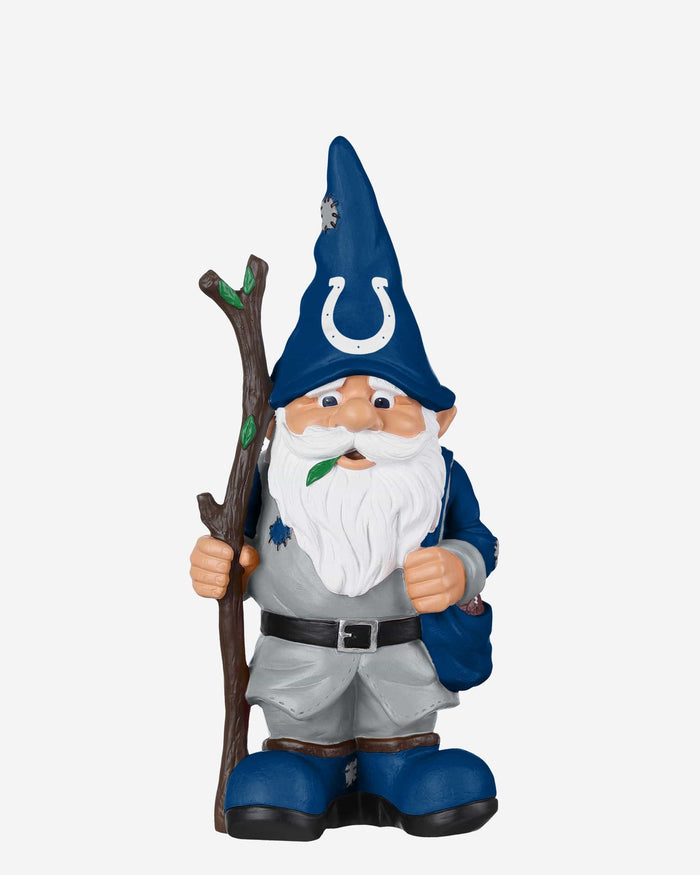 Indianapolis Colts Holding Stick Gnome FOCO - FOCO.com