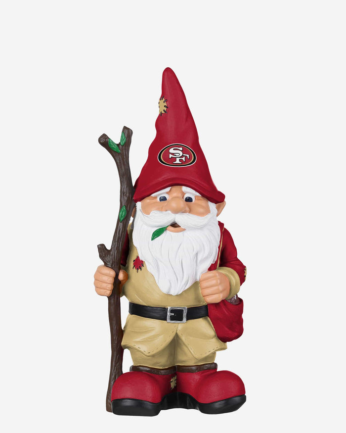 San Francisco 49ers Holding Stick Gnome FOCO - FOCO.com