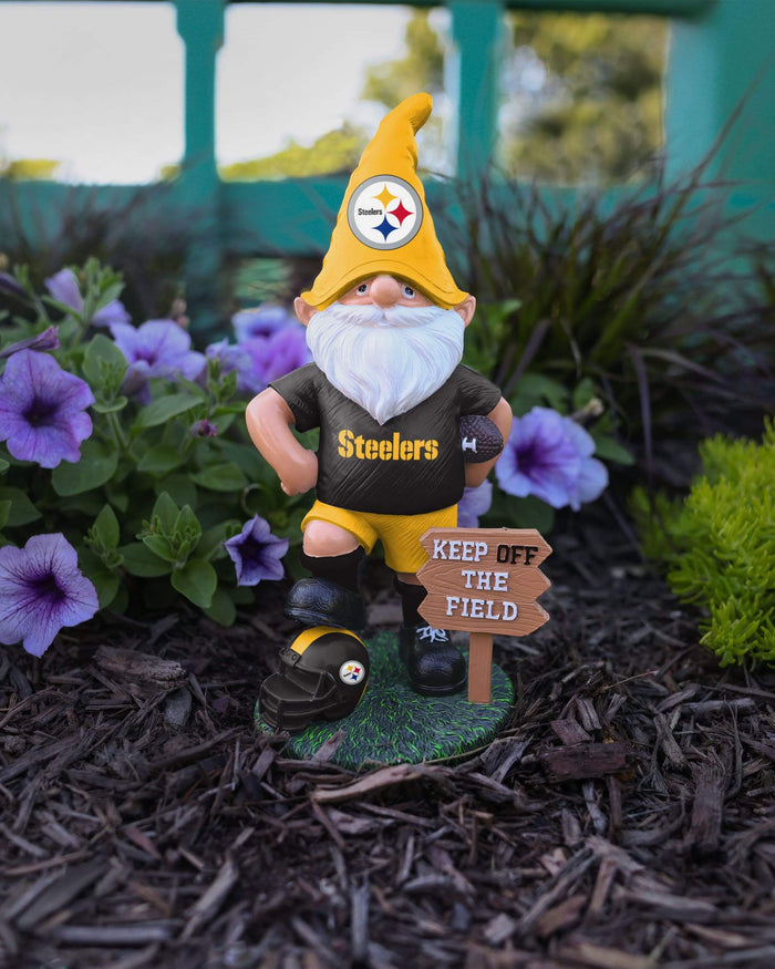 Pittsburgh Steelers Keep Off The Field Gnome FOCO - FOCO.com