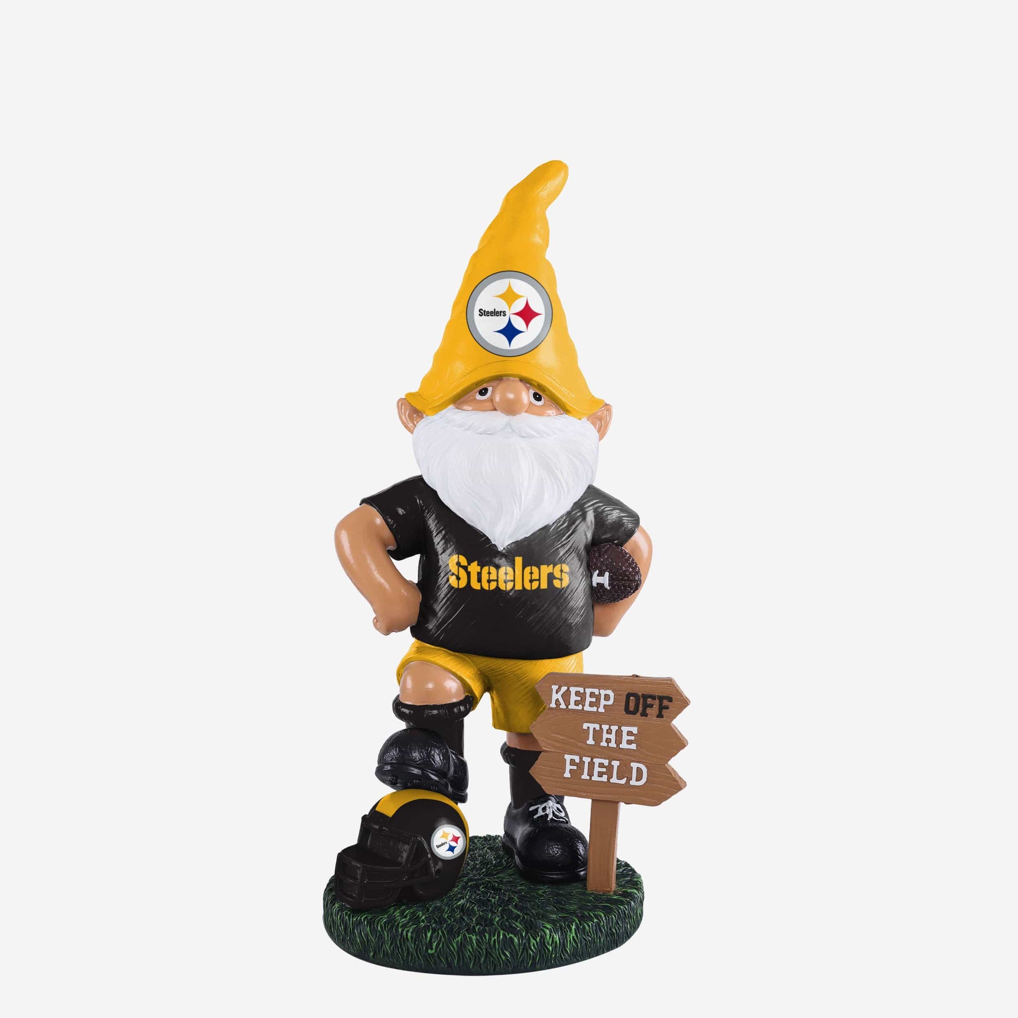 Pittsburgh Steelers Authentic Wooden Helmet Ornament