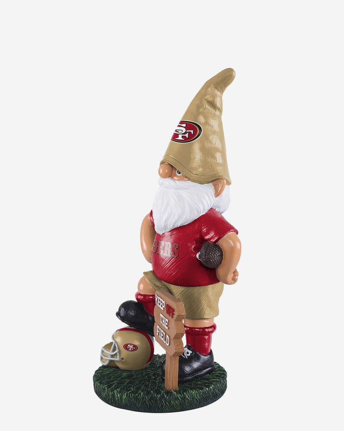 San Francisco 49ers Keep Off The Field Gnome FOCO - FOCO.com